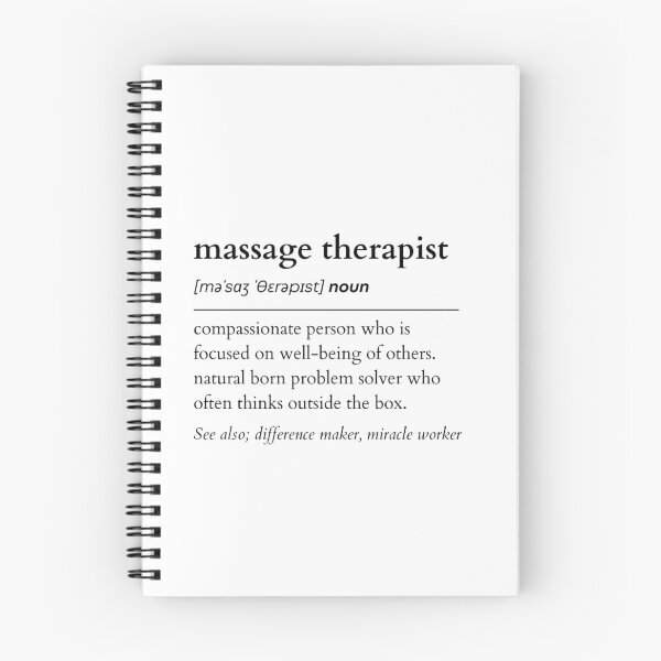 Artikelvorschau, Massage Therapist Noun entworfen und verkauft von Renware.