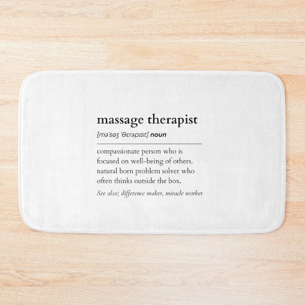 Artikelvorschau, Massage Therapist Noun entworfen und verkauft von Renware.