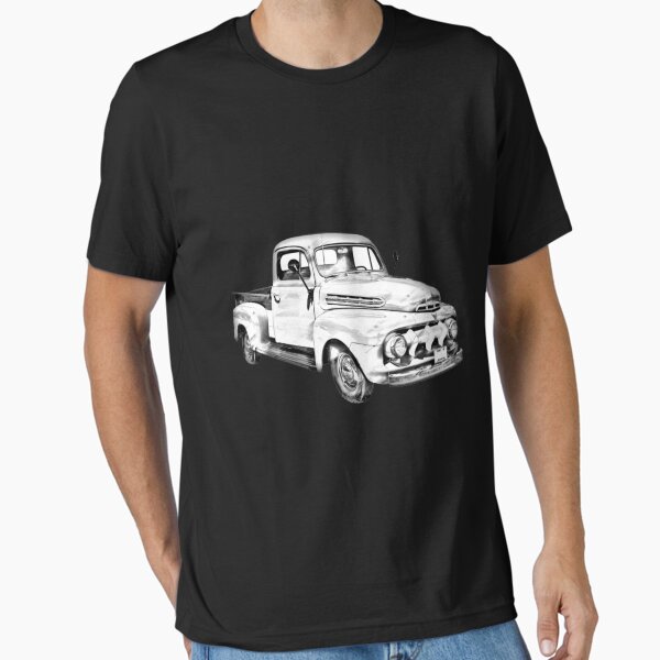 Item preview, 1951 Ford F-1 Pickup Truck Illustration Classic. designed and sold by vieunmbelski.