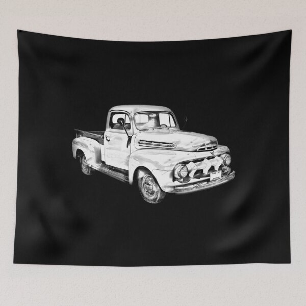 Item preview, 1951 ford F-1 Pickup Truck Illustration Classic . designed and sold by vieunmbelski.