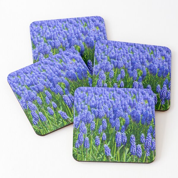 Item preview, Field of Royal Blue Grape Hyacinth designed and sold by Rod Raglin.