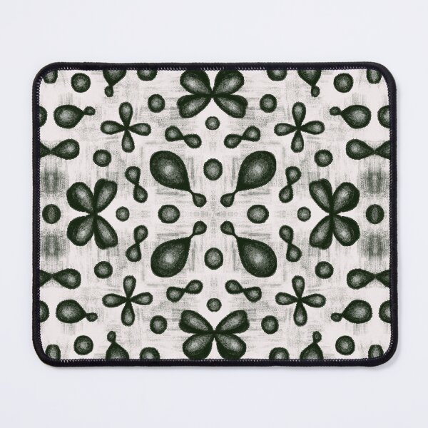 Item preview, Organic chemistry atomic orbitals pattern black and white designed and sold by Boriana Giormova.
