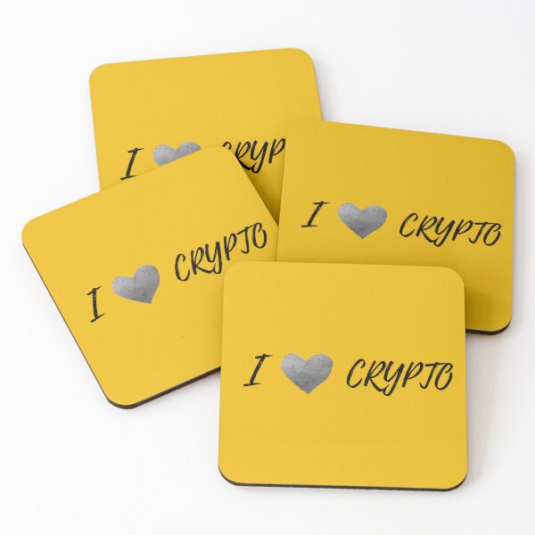 Item preview, I Love Crypto designed and sold by Frenur.