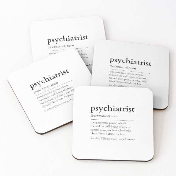 Item preview, Psychiatrist Noun designed and sold by Renware.