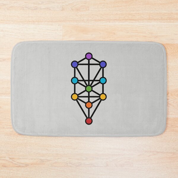 Item preview, Tree of Life, Sephiroth, Chakra, Rainbow, Colors, Kabbalah, Spirituality designed and sold by nitty-gritty.