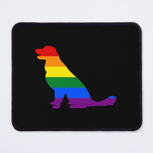 Item preview, Gay Pride Dog Proud Mom Rainbow Flag Golden Retriever Classic . designed and sold by koskiemjbelz.
