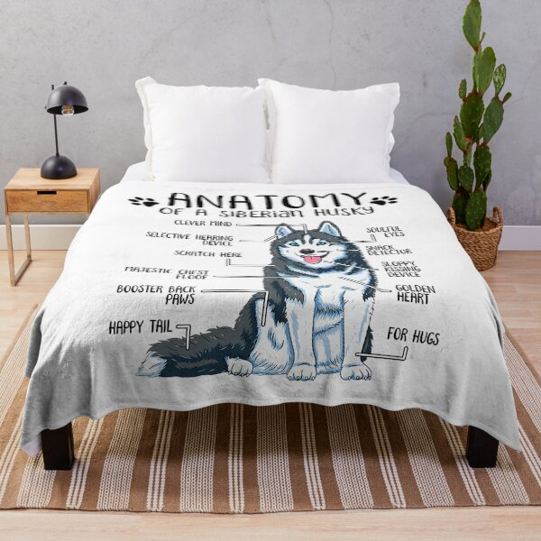 Item preview, Funny Anatomy Siberian Husky Dog Lover designed and sold by PerkinsAarav.