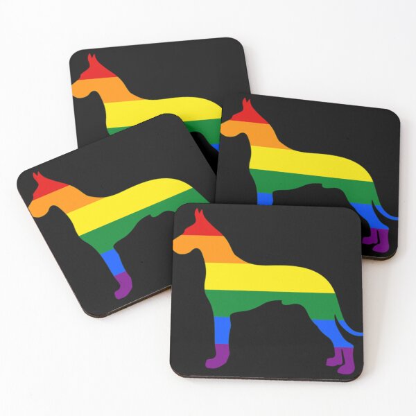 Item preview, Gay Pride Dog Proud Mom Rainbow Flag Great Dane Classic . designed and sold by koskiemjbelz.