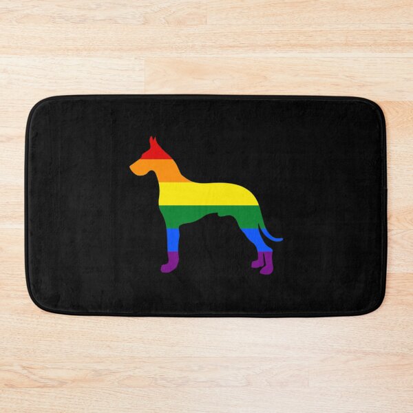 Item preview, Gay Pride Dog Proud Mom Rainbow Flag Great Dane Classic . designed and sold by koskiemjbelz.