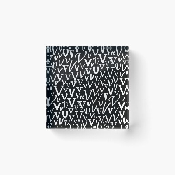 Item preview, V | Typography (Black) designed and sold by gembers.