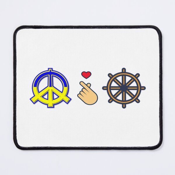 Item preview, Peace Love Cruising Ukraine designed and sold by BufFord71.