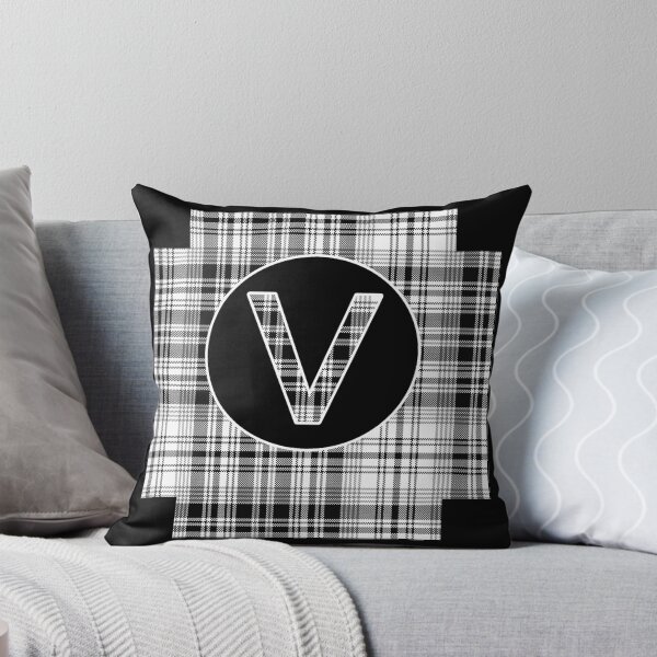 Item preview, Monogrammed Black and White Plaid designed and sold by Greenbaby.