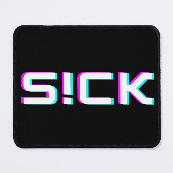 Item preview, S!ck Glowing Sickick white S!ckK!ck designed and sold by tshirtsandme.