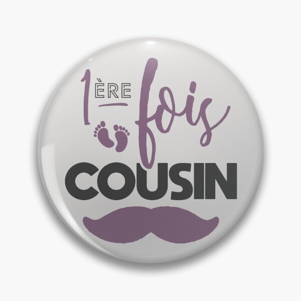 Item preview, First time cousin designed and sold by lepetitcalamar.