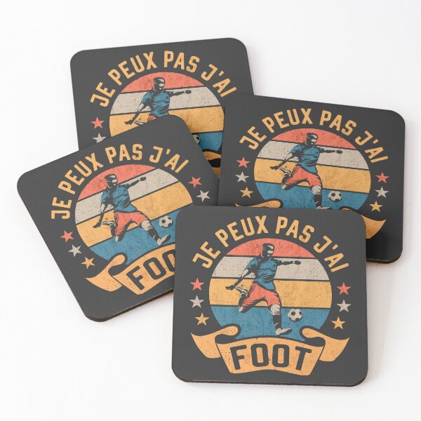 Item preview, Je Peux Pas j'Ai Foot Joueur de Football Soccer Player designed and sold by grinta2021.