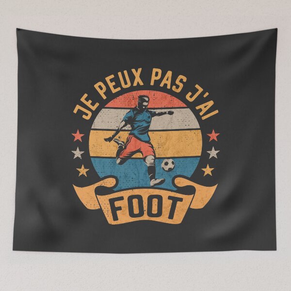 Item preview, Je Peux Pas j'Ai Foot Joueur de Football Soccer Player designed and sold by grinta2021.