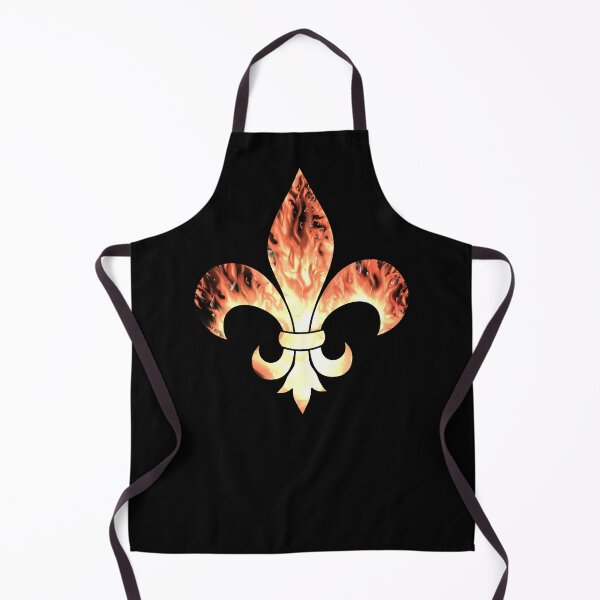 Item preview, Flaming Fleur De Lis designed and sold by SideQuest - Scribbled Chaos!.