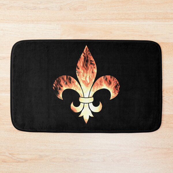 Item preview, Flaming Fleur De Lis designed and sold by SideQuest - Scribbled Chaos!.