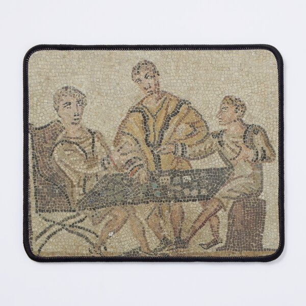 Item preview, Gaming - Roman mosaic in Tunisia designed and sold by Kiriel  du Papillon.