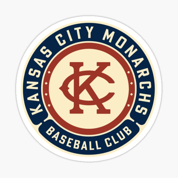 KC Monarchs Jersey Digital Art Sticker for Sale by BriBiss22