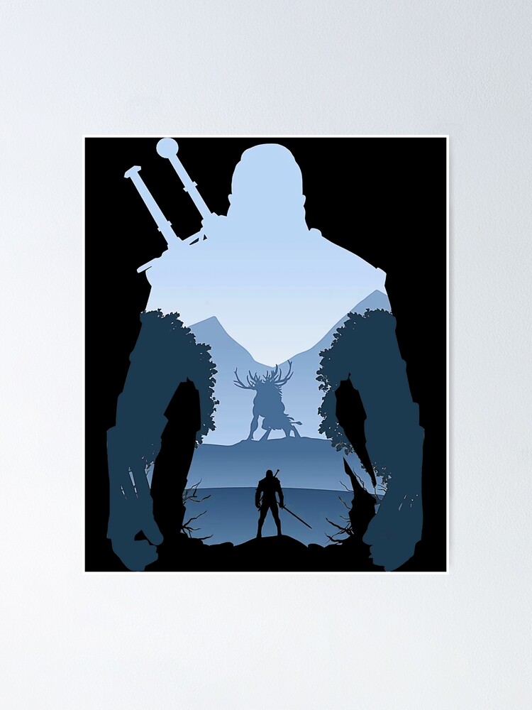 The Witcher Wild Hunt 3 Video Game Wall Art Poster – Aesthetic