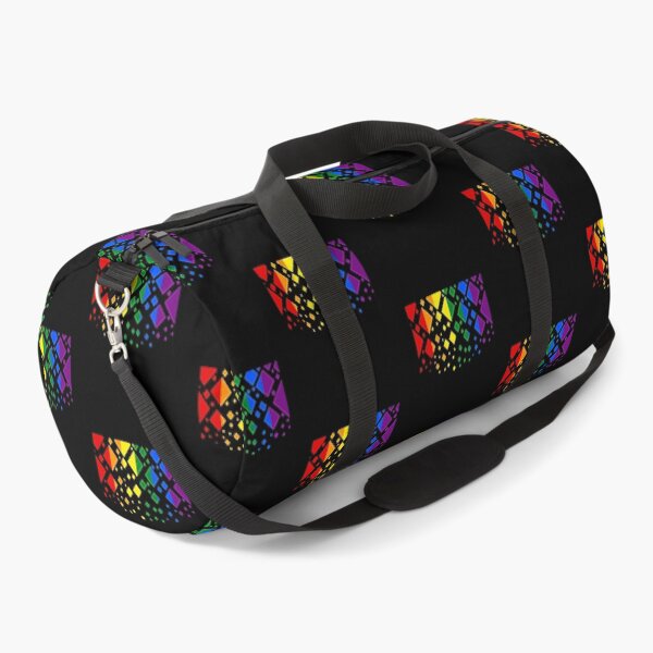 Item preview, Gay Pride Flag Falling Diamonds on Black Sleeveless Top designed and sold by koskiemjbelz.