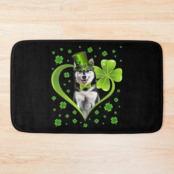 Item preview, Funny Puppy Shamrock Siberian Husky Dog St Patricks Day designed and sold by PerkinsAarav.