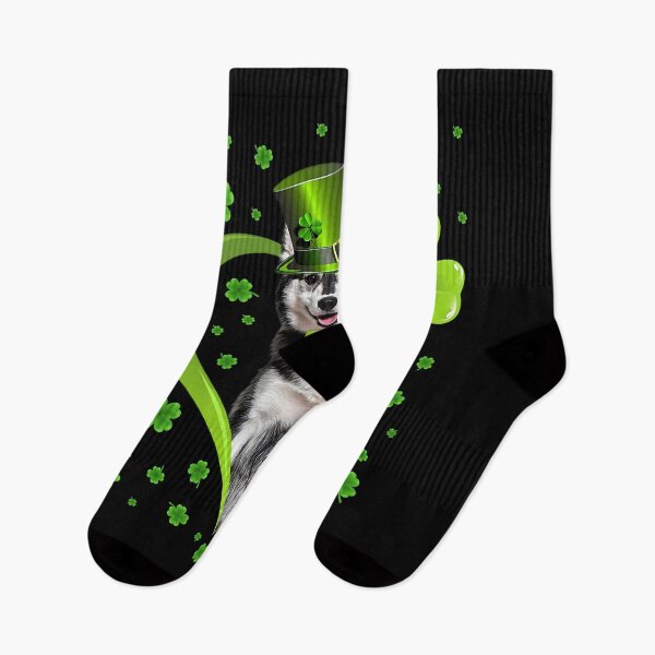 Item preview, Funny Puppy Shamrock Siberian Husky Dog St Patricks Day designed and sold by PerkinsAarav.