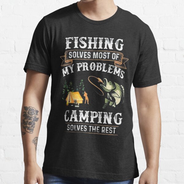 Fishing Solves Most Of My Problems Hunting Solves The Rest Design For  Fishing And Hunting Team | Throw Blanket