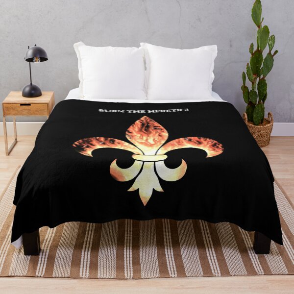 Item preview, Flaming Fleur De Lis Burn! designed and sold by SideQuest - Scribbled Chaos!.