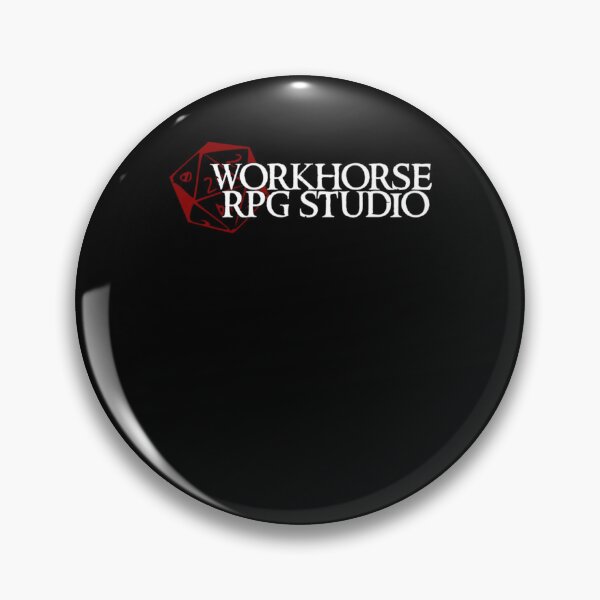 Item preview, Workhorse RPG Studio Logo Classic designed and sold by MartaCuevas3.