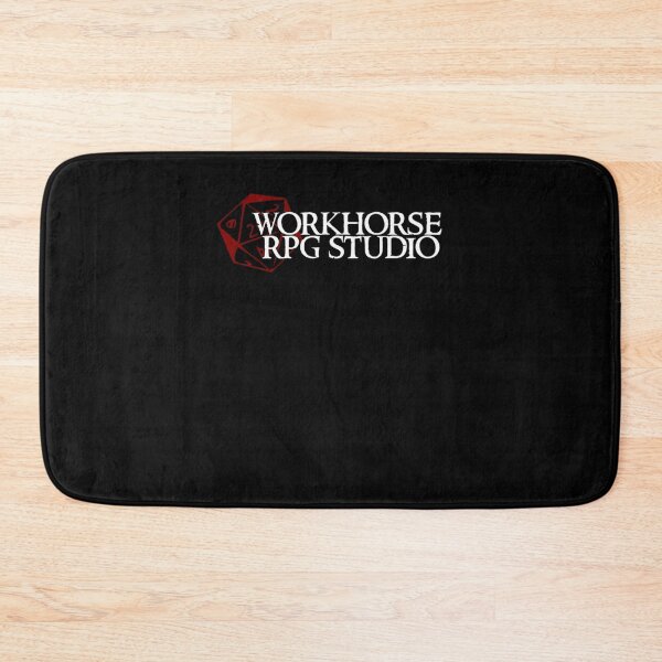 Item preview, Workhorse RPG Studio Logo Classic designed and sold by MartaCuevas3.