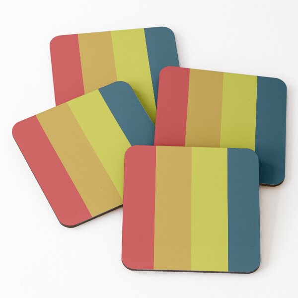 Item preview, colorful stripe pattern designed and sold by pauloneill-art.