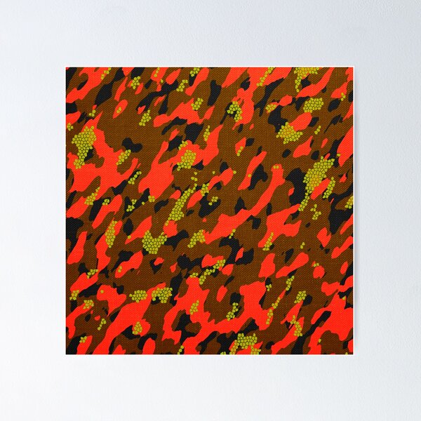 Item preview, Camouflage - Orange and Brown  designed and sold by Tshirtstory.