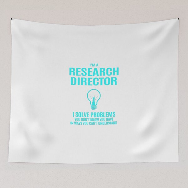 Item preview, Research Director - I Solve Problems Job Gift designed and sold by melissaval2.
