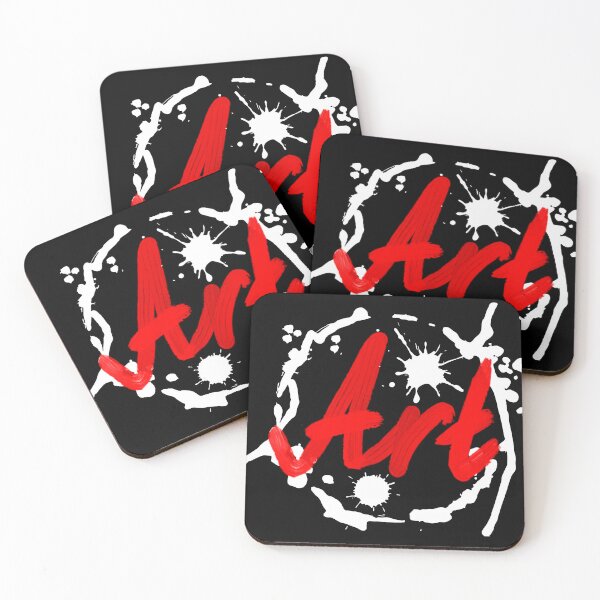Item preview, Black and Red Painted Art Design  designed and sold by CreativNode.