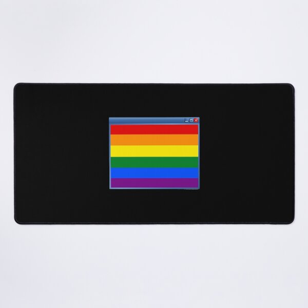 Item preview, Gay Pride Flag in Open Computer Browser Classic . designed and sold by koskiemjbelz.