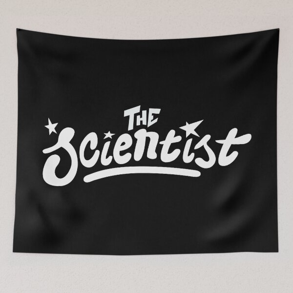 Item preview, The Scientist White Font designed and sold by eddielooney.