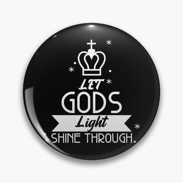 Item preview, let gods light shine through - let the light shine through designed and sold by HStudioPrints.