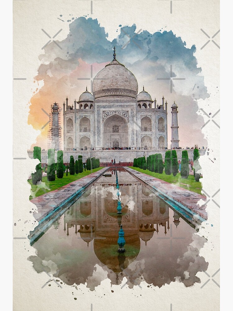 Taj Mahal High-Res Vector Graphic - Getty Images