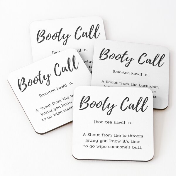 Item preview, Booty Call, Funny Bathroom designed and sold by HolyWater SHOP.