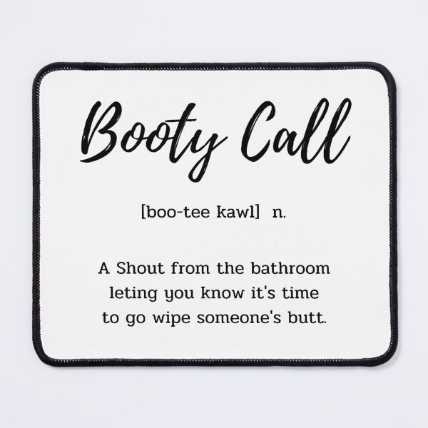 Item preview, Booty Call, Funny Bathroom designed and sold by HolyWater SHOP.