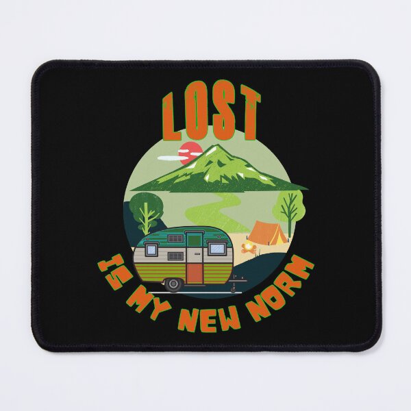 Item preview, Lost Is My New Norm Static Caravan designed and sold by my-green-gecko.