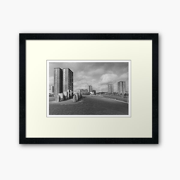 The Flats Framed Art Print