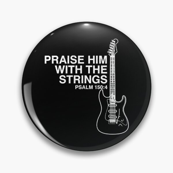 Item preview, Praise Him Christian Guitar Player Distressed designed and sold by LillyValdemar.