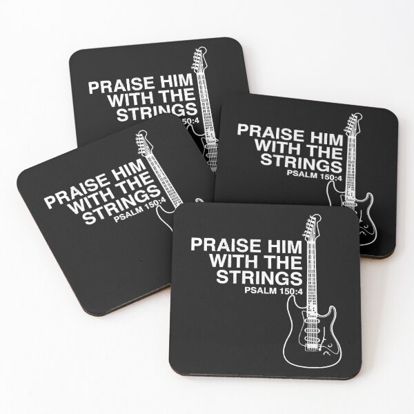 Item preview, Praise Him Christian Guitar Player Distressed designed and sold by LillyValdemar.
