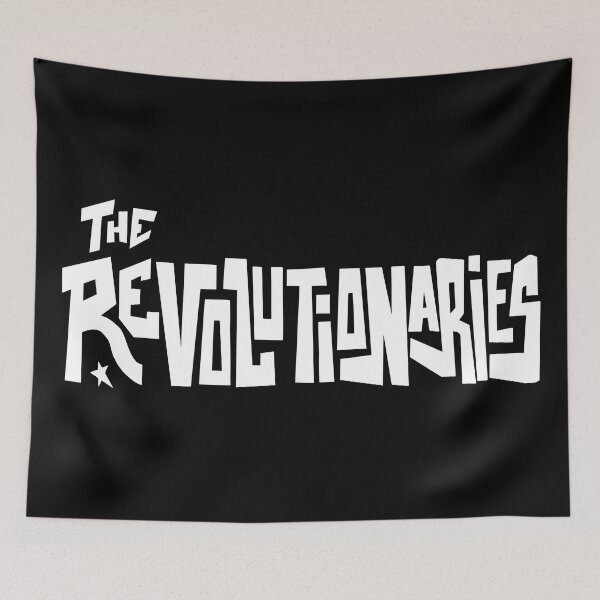 Item preview, The Revolutionaries White Font designed and sold by eddielooney.
