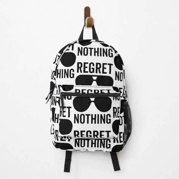 Item preview, Regret Nothing Motivational Quote designed and sold by LillyValdemar.