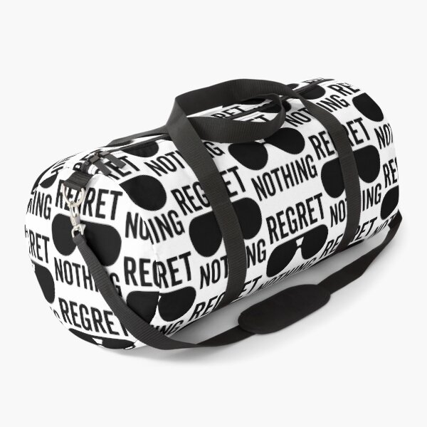 Item preview, Regret Nothing Motivational Quote designed and sold by LillyValdemar.