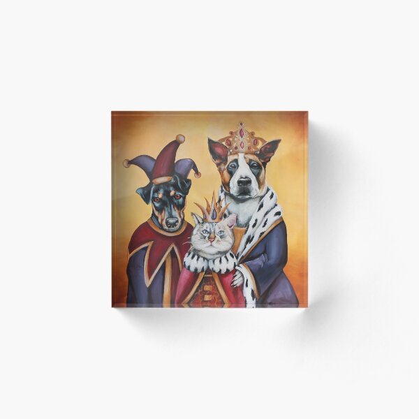 The Royal Family Acrylic Block